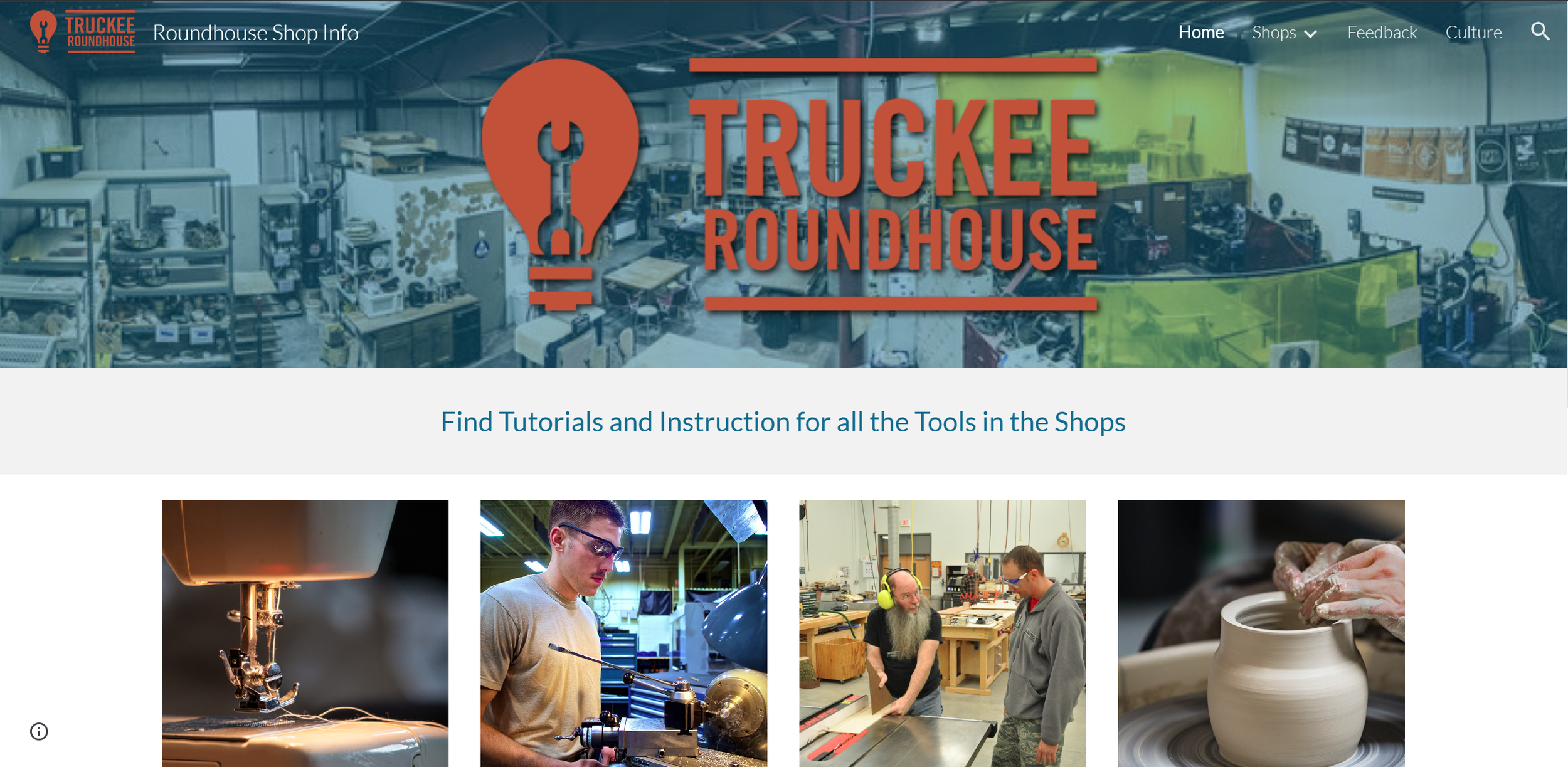 Truckee Roundhouse Curriculum