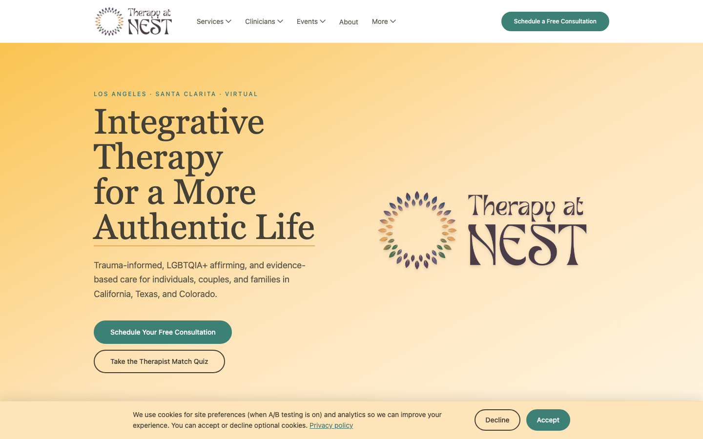 Therapy at NEST