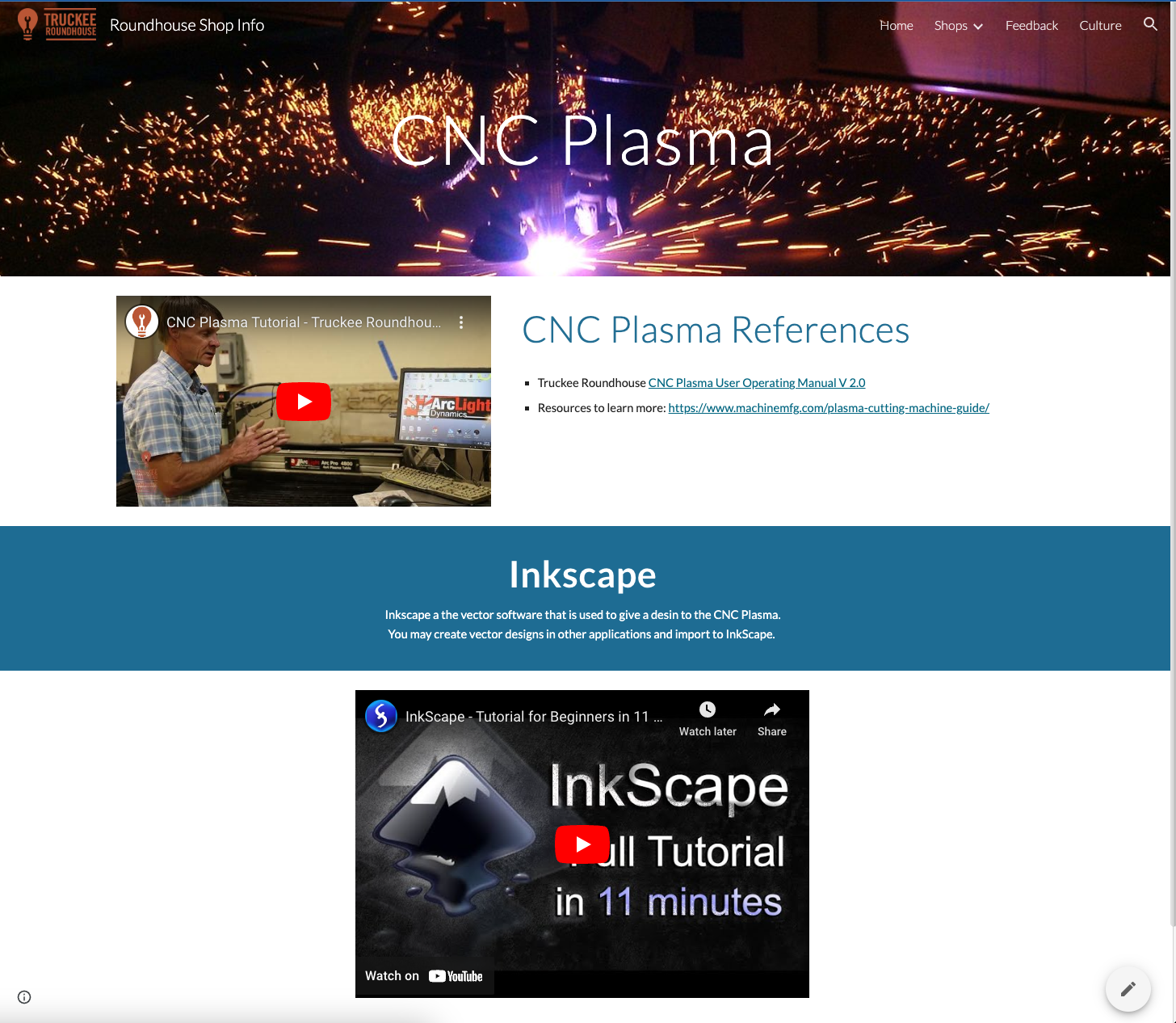 Truckee Roundhouse Curriculum: project screenshot